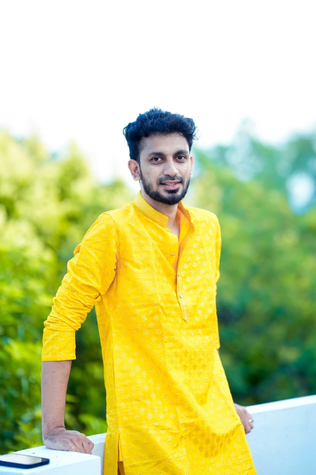 Haldi ceremony candid